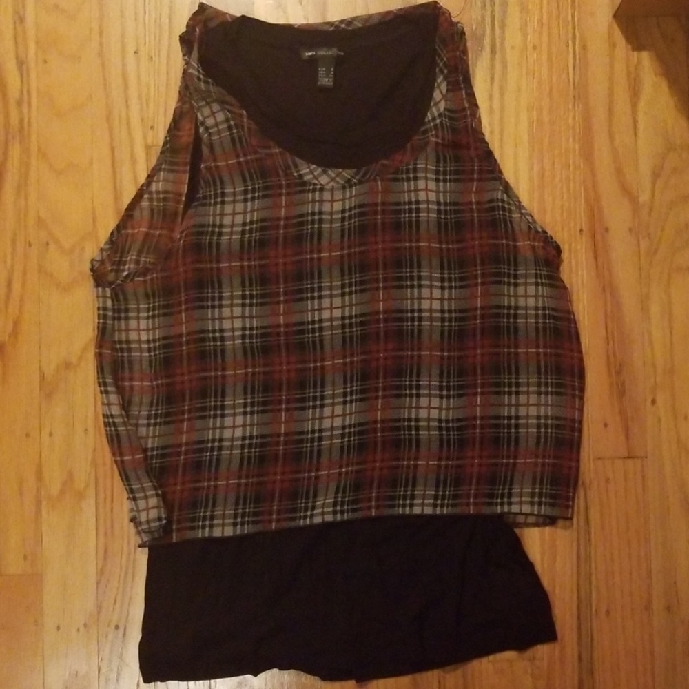 Mango sleeveless top